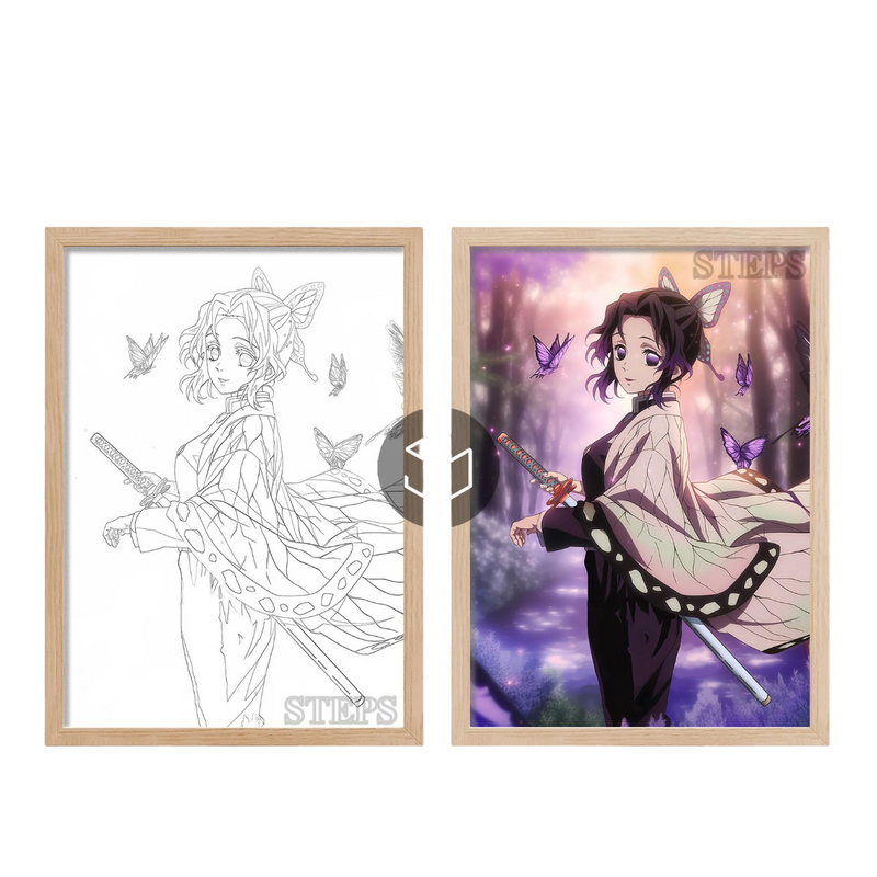 Load image into Gallery viewer, Demon Slayer Kimetsu no Yaiba Light Paintings
